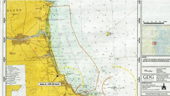 image of map showing study area